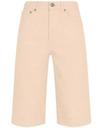 Dondup - Delfine Belt-Loop Shorts - Lyst