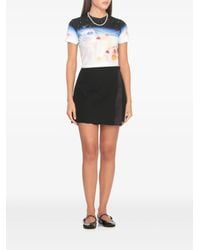 CASABLANCA - Wool Wrapped Skirt - Lyst