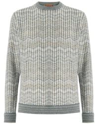 Missoni - Jersey De Cachemira Y Viscosa Con Motivo En Zigzag - Lyst