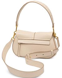Gianni Chiarini - Medium Helena Round Grained-Leather Shoulder Bag - Lyst