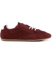 Alohas - Suede Lace-Up Fastening Sneakers - Lyst