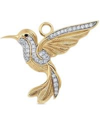 Sara Weinstock - 18K Petite Hummingbird Diamond Charm - Lyst