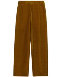 Momoní - Pascal Pleated Velvet Trousers - Lyst