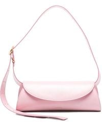 Jil Sander - Cannolo Small Leather Shoulder Bag - Lyst