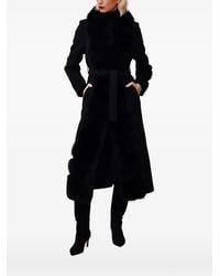 Poche Paris - Single-Breasted Belted Coat - Lyst