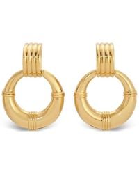 Heaven Mayhem - Créoles À Design Côtelé - Lyst