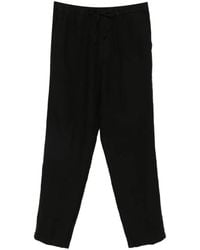 120% Lino - Drawstring Trousers - Lyst