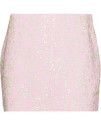Blumarine - Rhinestone-embellished Miniskirt - Lyst