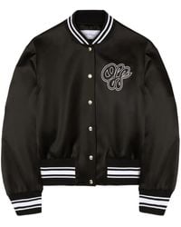 Off-White c/o Virgil Abloh - Jacket With Logo - Lyst