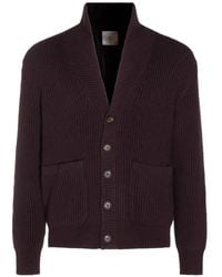 Eleventy - Shawl-Collar Cardigan - Lyst
