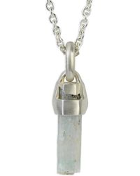 Parts Of 4 - Sterling Talisman Aquamarine Necklace - Lyst