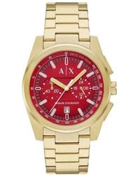 ARMANI EXCHANGE - Reloj de 42 mm con cara redonda - Lyst