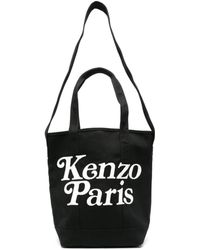 KENZO - Logo Print Bag - Lyst