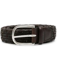 Orciani - Cinturón Con Diseño Tejido - Lyst