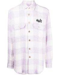 COOL T.M - Oversized Tweed Check Shirt - Lyst