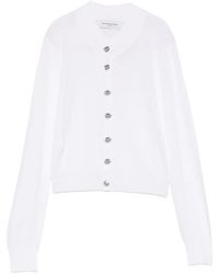 Brandon Maxwell - Aubrey Button Cardigan - Lyst
