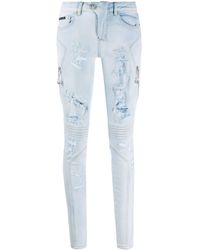 white biker jeans womens
