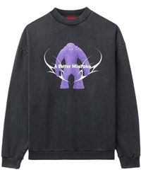 A BETTER MISTAKE - Sweatshirt mit grafischem Print - Lyst