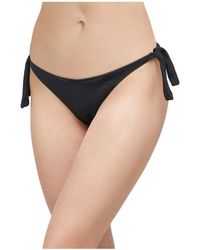 Trussardi - Side-Tie Bikini Bottoms - Lyst
