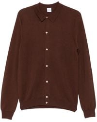 Aspesi - Obet Merino Wool Cardigan Sweater - Lyst