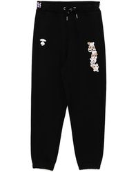 Aape By A Bathing Ape - Moonface Broek Met Logo - Lyst