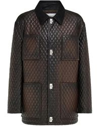 Ferragamo - Quilted Nappa Blouson - Lyst