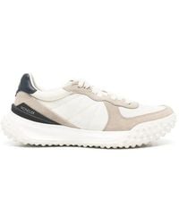 Moncler - Citytrek Suede-Panelled Sneakers - Lyst