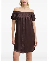 Day Birger et Mikkelsen - Off-Shoulder Buttoned Dress - Lyst