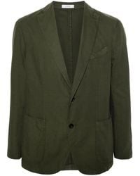 Boglioli - Single-Breasted Cotton Blend Blazer - Lyst