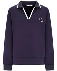 HOUSE OF GRAVITY - Logo-Embroidered Sweatshirt - Lyst