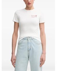 MC2 Saint Barth - Embroidered T-Shirt - Lyst