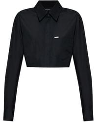 DSquared² - Cropped Shirt - Lyst