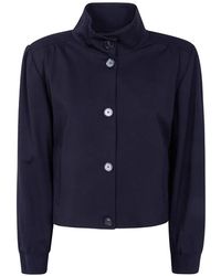 Liviana Conti - Button-Up Fitted Jacket - Lyst