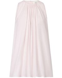 Loulou de Saison - Liao Flaring Gathered Blouse - Lyst