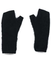 Thom Krom - Fuzzy Fingerless Gloves - Lyst
