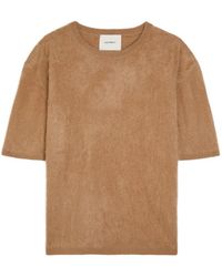 Lisa Yang - Maren Brushed T-Shirt - Lyst