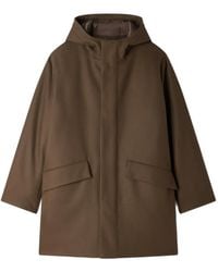 Sandro - Wool And Cashmere Parka - Lyst