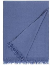 Bompard - Fringed Voile Scarf - Lyst