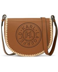 Karl Lagerfeld - K/Circle Umhängetasche - Lyst