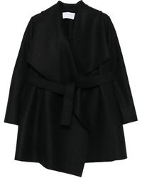 Harris Wharf London - ベルテッド ラップコート - Lyst