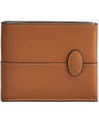 Tod's - Bi-Fold Leather Wallet - Lyst