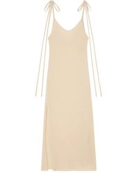 Alanui - Tie-Strap Finest Maxi Dress - Lyst