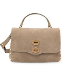 Zanellato - Small Postina Stud-Embellished Tote Bag - Lyst