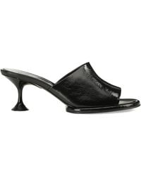 Sergio Rossi - 60Mm Orb Leather Mules - Lyst