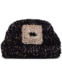 Gedebe - Jewel-Buckle Clutch Bag - Lyst