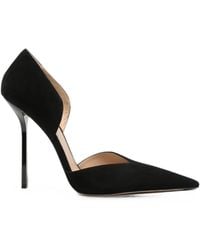 Victoria Beckham - Victoria Angle D'Orsay Pumps 115 Suede - Lyst