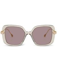 Swarovski - Crystal-Embellished Square-Frame Sunglasses - Lyst