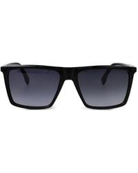 BOSS - Rectangle Frame Sunglasses - Lyst