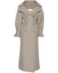 Max Mara - Abrigo Con Cinturón Y Doble Botonadura - Lyst