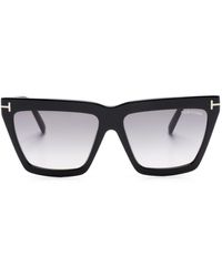 Tom Ford - Eden Geometric-frame Sunglasses - Lyst